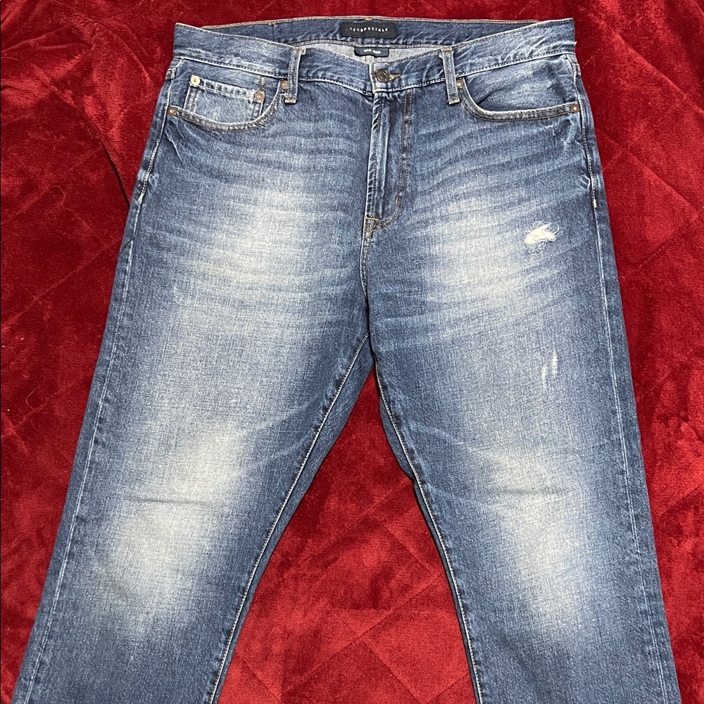 Aeropostale Men's Blue Slim Jeans